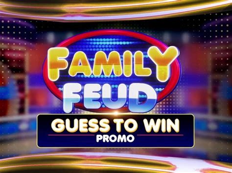 www gmanetwork family feud guess to win|Family Feud PH: Guess To Win Promo .